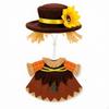 Scarecrow Porch Goose Outfit Harvest-Themed for Halloween, Homeowners, Gardeners