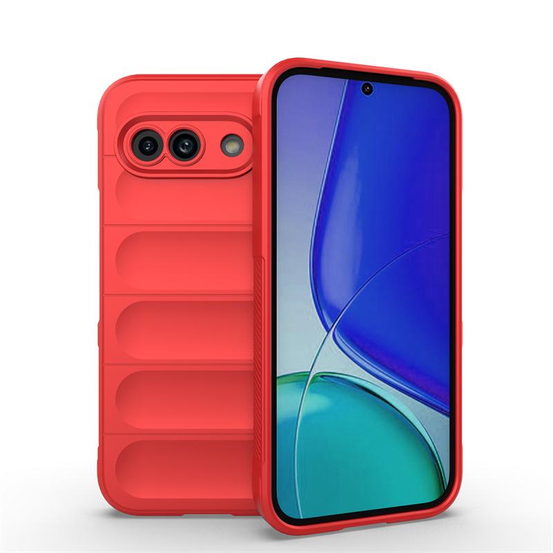 For Google Pixel 9A Case Silicone Liquid Cover Pixel 9A Cover Shockproof Rubber TPU Phone Protector Google Pixel 9A Case