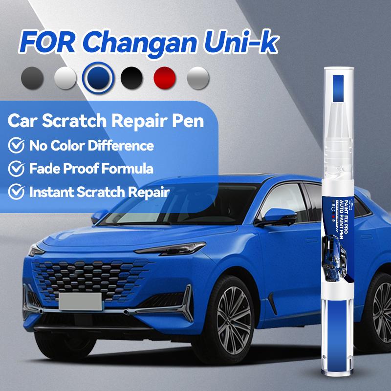 2026 Hot Car Accessories For ChangAn UNI-K Car Paint Repair Pen Touch Up Scratch Remover DIY Auto Accessories Blue 126 BN6 White