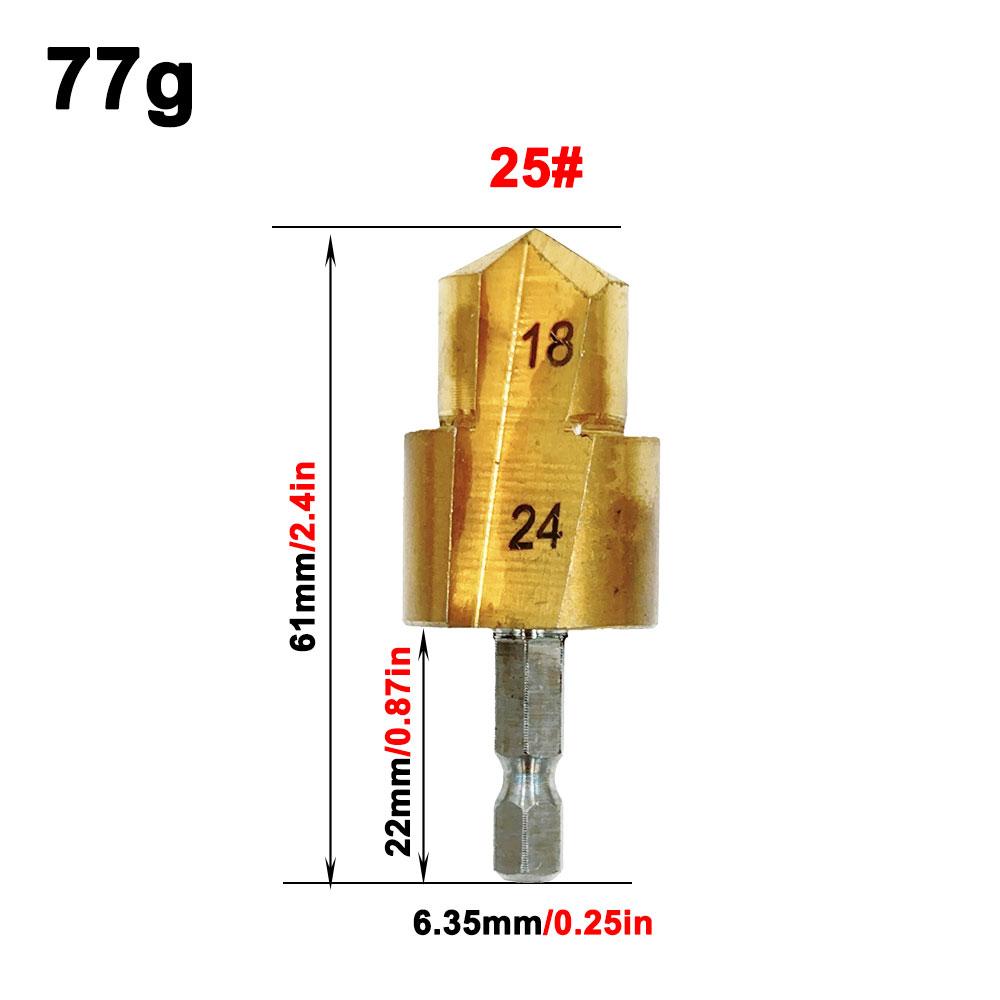 Hexagonal Handle Lifting Drill Bit PPR Ladder Drilling Water Electrician Multi-layer Water Pipe Reaming Drilling Tool