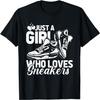 Sneaker Head Street Style - Nur ein Mädchen, das Sneaker liebt T-Shirt