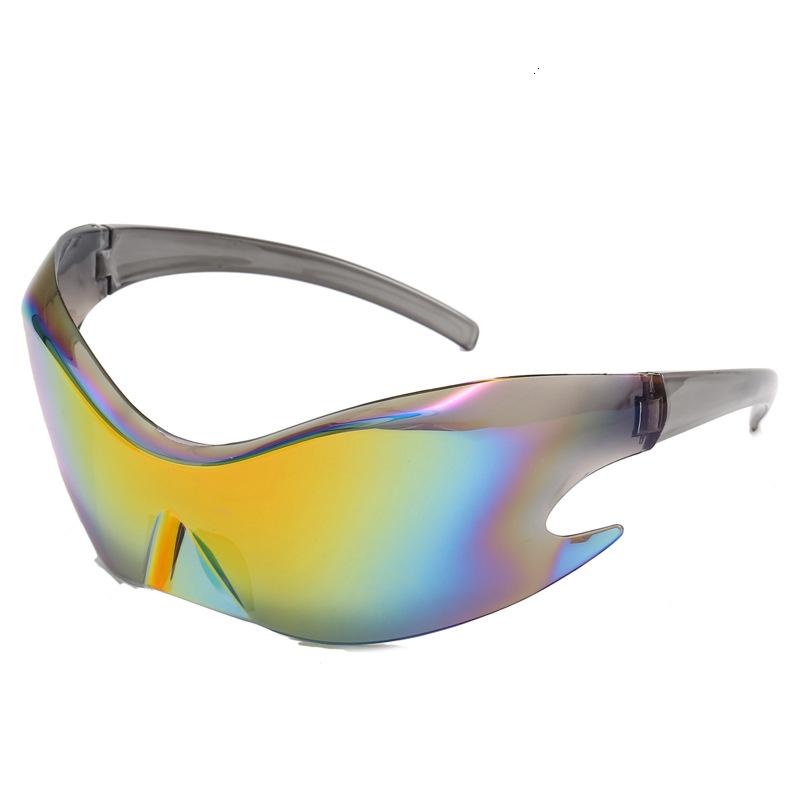 

Большие сиамские солнцезащитные очки для мужчин, ослепительные велосипедные солнцезащитные очки без оправы с защитой от ультрафиолетового излучения