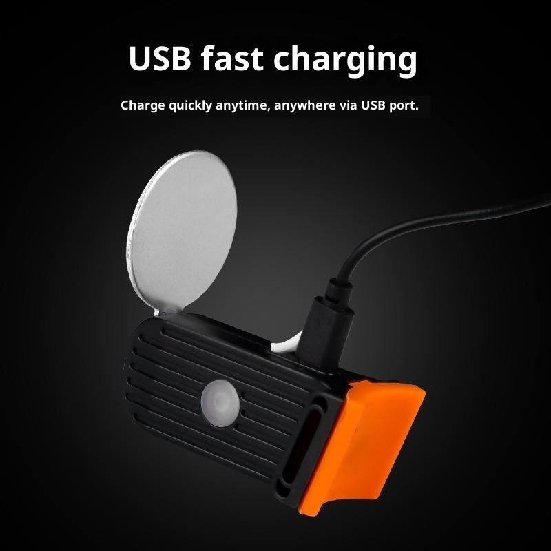 Fahrrad Rückleuchten Fließendes Wasser USB-Laden Mountainbike Lichter Nachtfahrten Rennrad Fahren Hervorhebung Kreative Ausrüstungszubehör