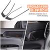 Soft Carbon Fiber Front Door Armrest Trim Sticker For Ford Ranger Raptor T9 2024