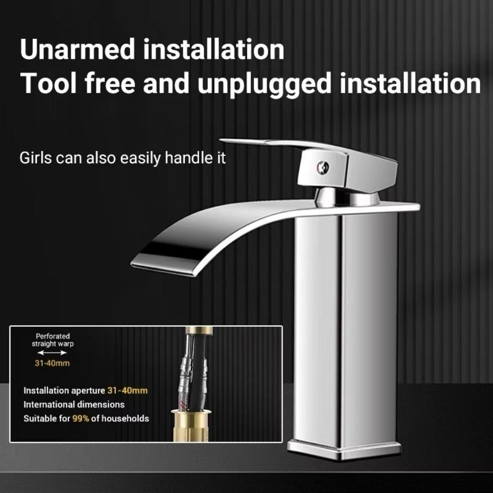 Anti-Leakage Lavatory Basin Faucet Countertop Mount Lavatory Faucet Bathroom Faucet  Powder Room