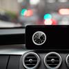 YOUNGFLY Mini Car Clock, Luminous Tiny Analog Clocks for Bike Boat Motorcycle Home Vehicle