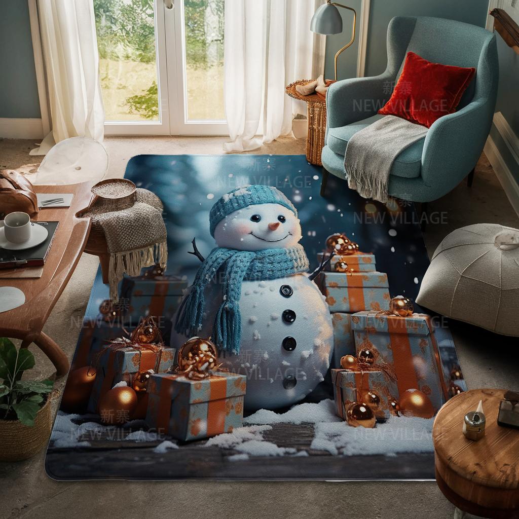 

Ковер у входа в дом Домашний коврик у двери Гостиная Ванная Комната Ноги ванная комната Нескользящие коврики с водопоглощением для ванной Счастливого Рождества зима 400mmx600mm