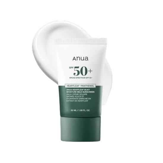 Anua Heartleaf Silky Moisture Sunscreen SPF50+ PA++++ | 50ml 1EA