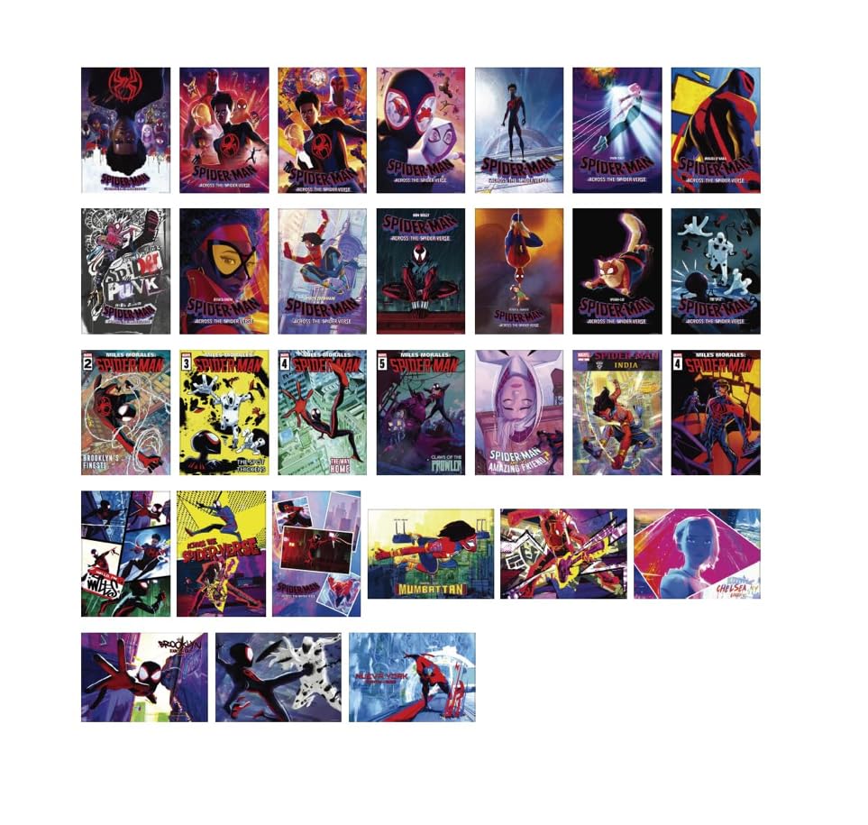 

Человек-паук: Набор постеров Across the Spider-Verse IPO-115 (30 плакатов)