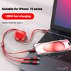 Cable Scalable Phone Car Interior 3 In 1 USB Fast Charging Cable For BMW Series X1 X3 X4 X6 E90 E91 I3 I4 F30 F48 F30 Keychain WS4