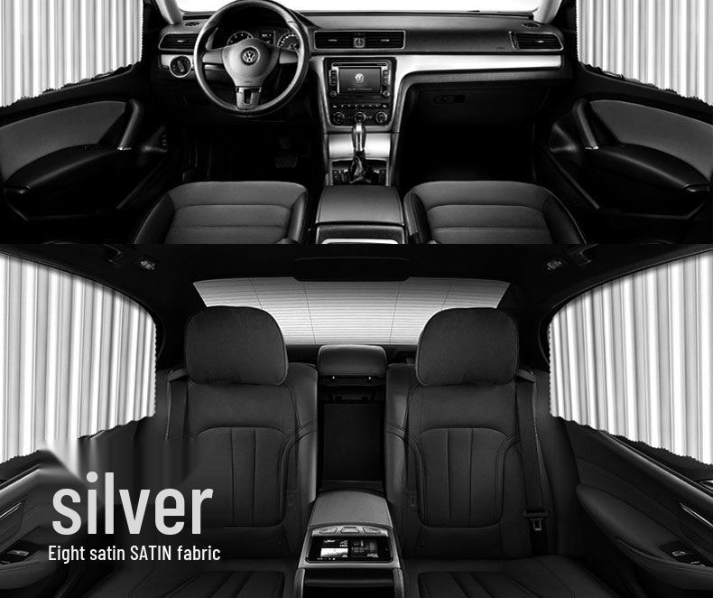 Car Side Window Sun Shade Blinds - Baby Sun Protection, Heat Insulation, Privacy Curtain