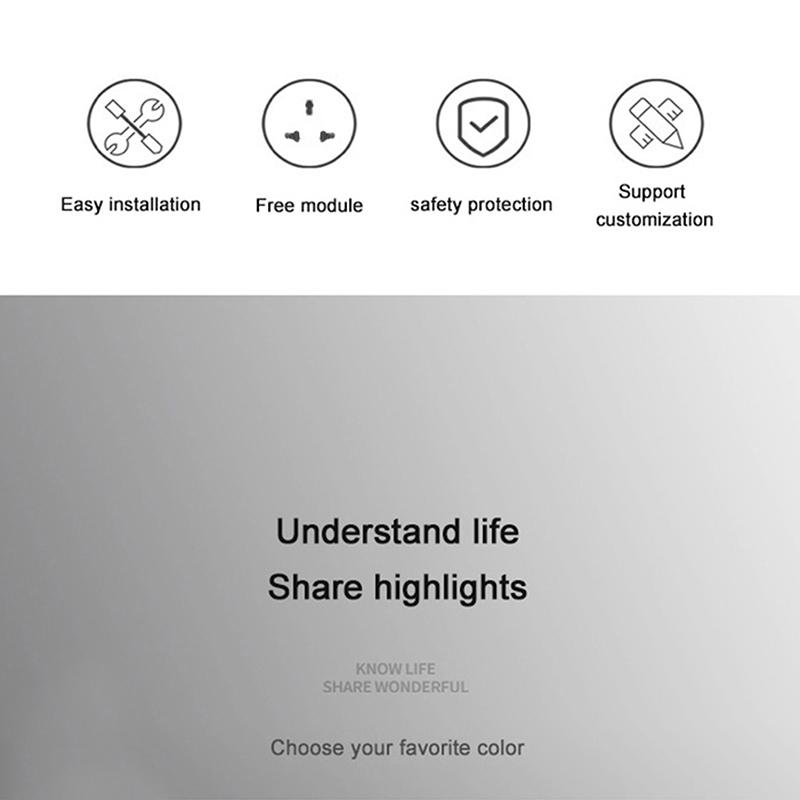 40/60/80CM Hidden Electric Extension Sockets,Power Track Socket,Kitchen Power Track Socket Movable Surface Mounted Wireless Sliding Socket