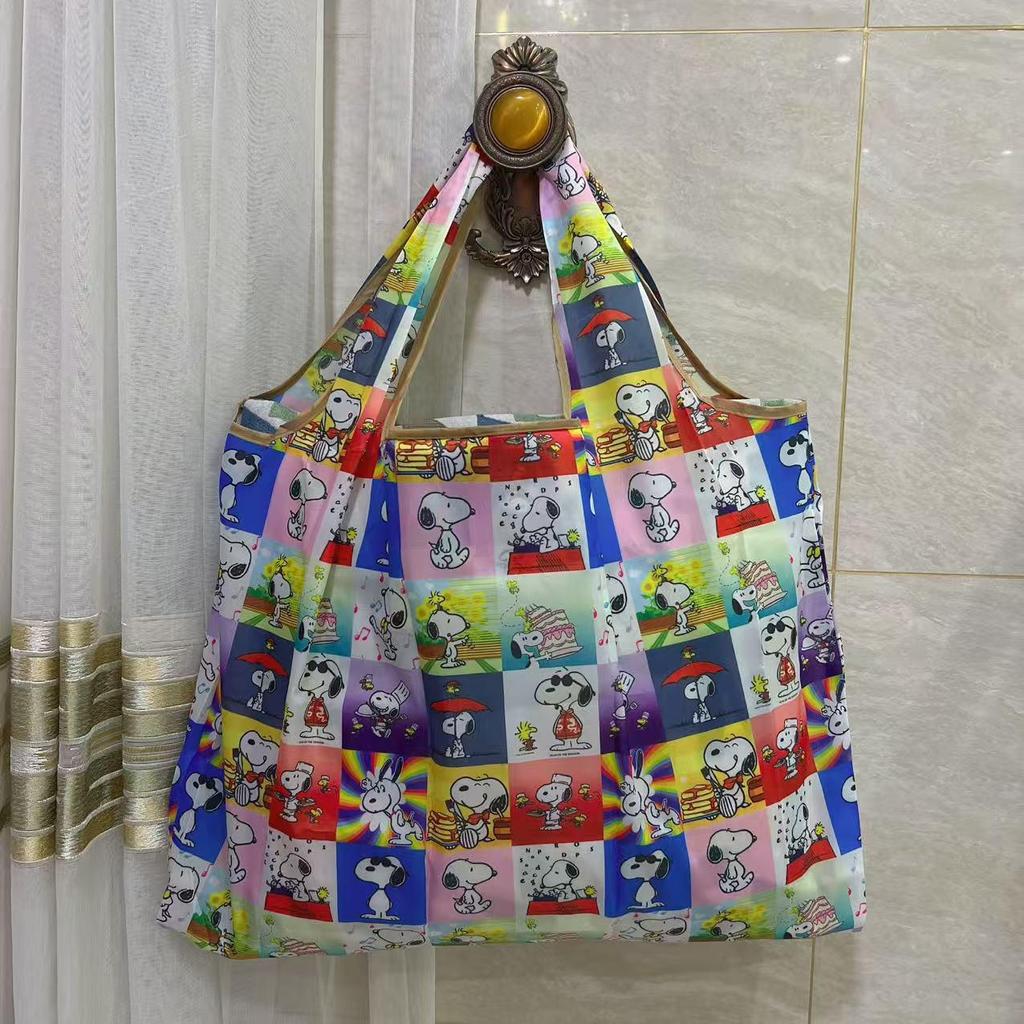 Cute Cartoon Eco-friendly Large Capacity Lightweight Shoulder Shopping Bag
