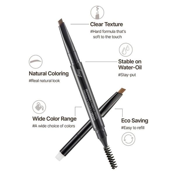 The Face Shop Conception d'un crayon à sourcils (6 couleurs) 0.3g
