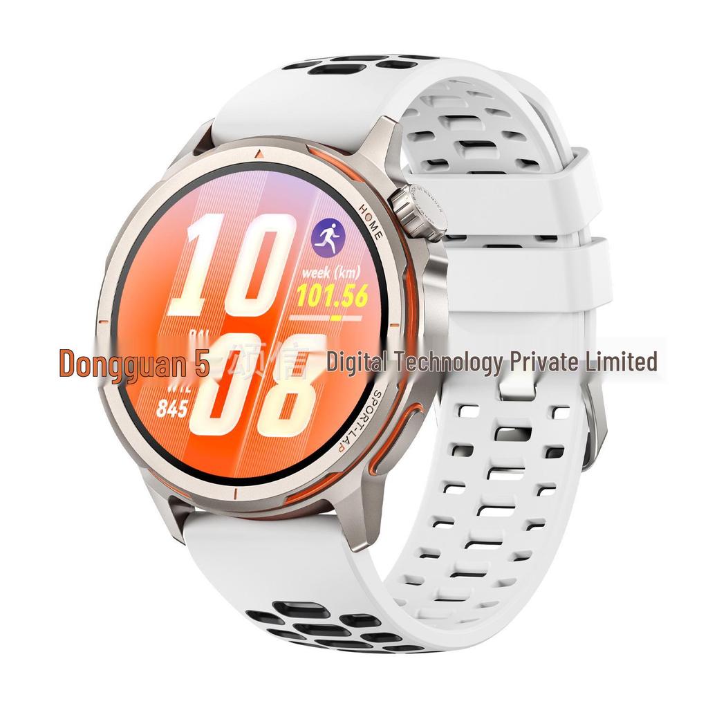 Cinturino in Silicone Bicolore per Huawei Watch GT Runner 2, Compatibile con Huawei Watch da 22MM.
