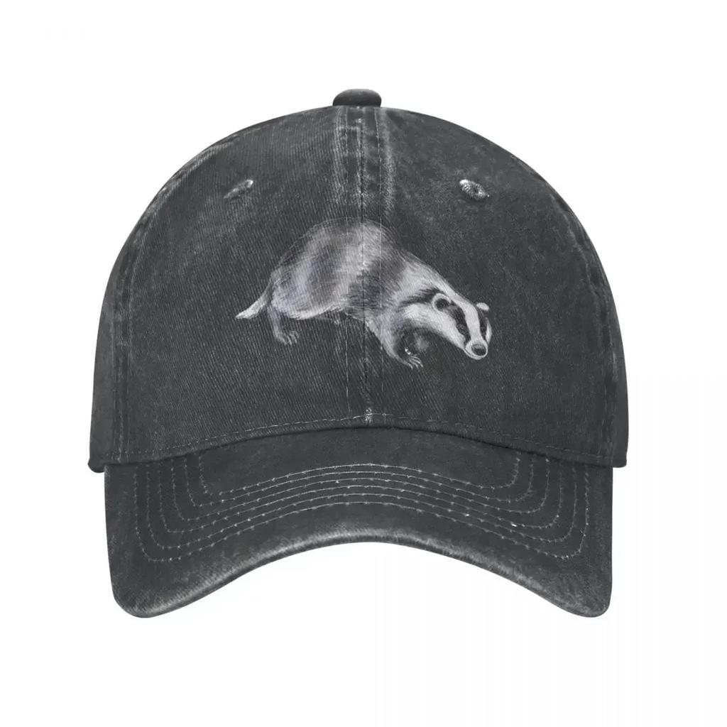 Tasso Animale Acquerello Disegnato a Mano Cappellino da Baseball Cappello da Pesca Cappello Uomo Cappello di Lusso Per Donne 2024 Da Uomo
