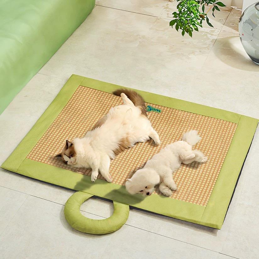 Dog Mat Cool Mat To Cool Down and Sleep for Dog Beds  All Seasons  Universal Cat Nest  Summer Ice Mat  Pet Supplies