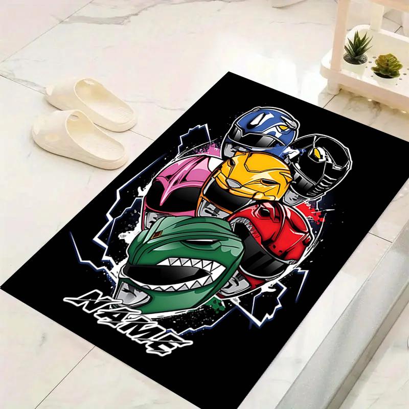 Custom 1Pc Power Rangers Teamup Rug Office Carpet Indoor Outdoor Entrance Doormat Nonslip Soft And Comfortable Living Room D2915222