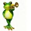 Resin Frog Band Ornaments, Courtyard Garden Decorations, Cute Animal Crafts