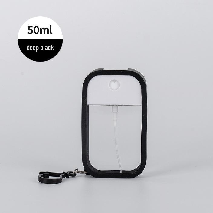 Portable Press-On Silicone Hydrating Perfume Spray Bottle