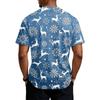 Men's Quick-Dry Round Neck Short Sleeve T-Shirt with Christmas Print for Holiday Party