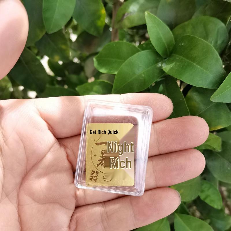 Gold 999 Leaf Phone Sticker: Wealth-Attracting Back Sticker, Ideal Birthday Gift