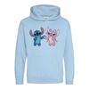 Childrens/Kids Stitch & Angel Valentine`s Day Hoodie
