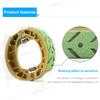 SEAMETAL Motorcycles Brake Shoes Brake Pad Block for GY6 50 GY6 80 GY6 125 CG125 CG150 139QMB 152QMI 156FMI Scooter Moped ATV