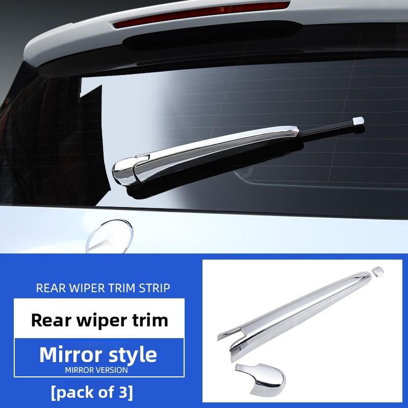 Suitable for Mercedes-Benz Rear Glass Wiper Body Decoration Cover GLE GLB GLS GLA GLC260L EQA EQB Modification Sticker
