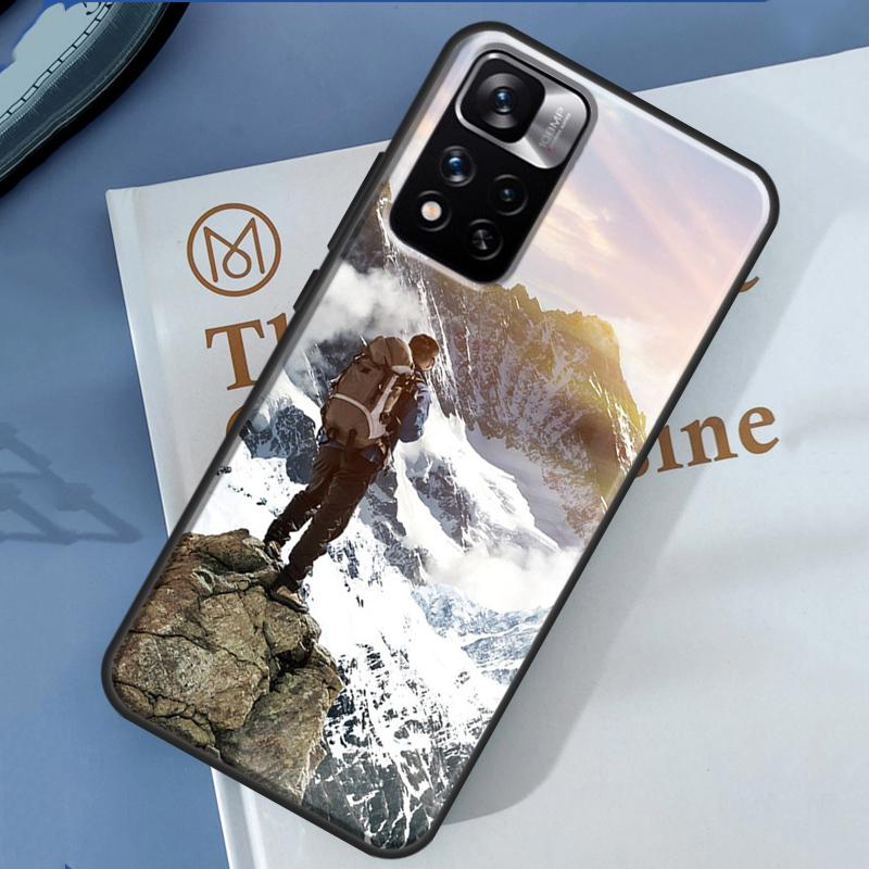 Mountain Climbing Cover For Redmi 9 10 10A 10C 9A 9C 12C Case For Redmi Note 8 9 10 12 11 Pro 9S 10S 11S