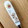 Nagao Spoon and Fork Dishwasher Made in Japan Children's Set, "Koro-chan" Design, 13.8cm, Safe,