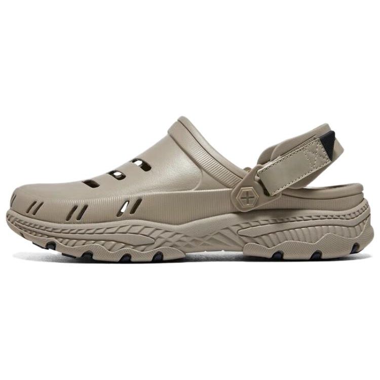 Skechers Ultra Slip Resistant Durable Clogs Men clogs Gray Brown 243108-TPE 41