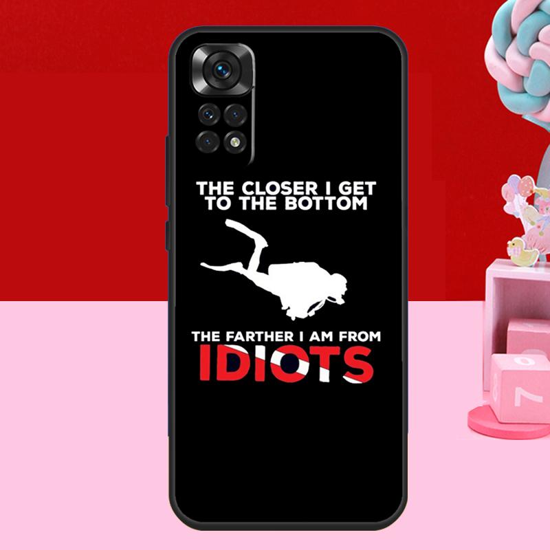 Diver Down Diving Flag Case For Xiaomi Redmi Note 14 13 12 10 11 15 Pro Plus Redmi 15 C 10C 12C 13C 14C Soft Cover