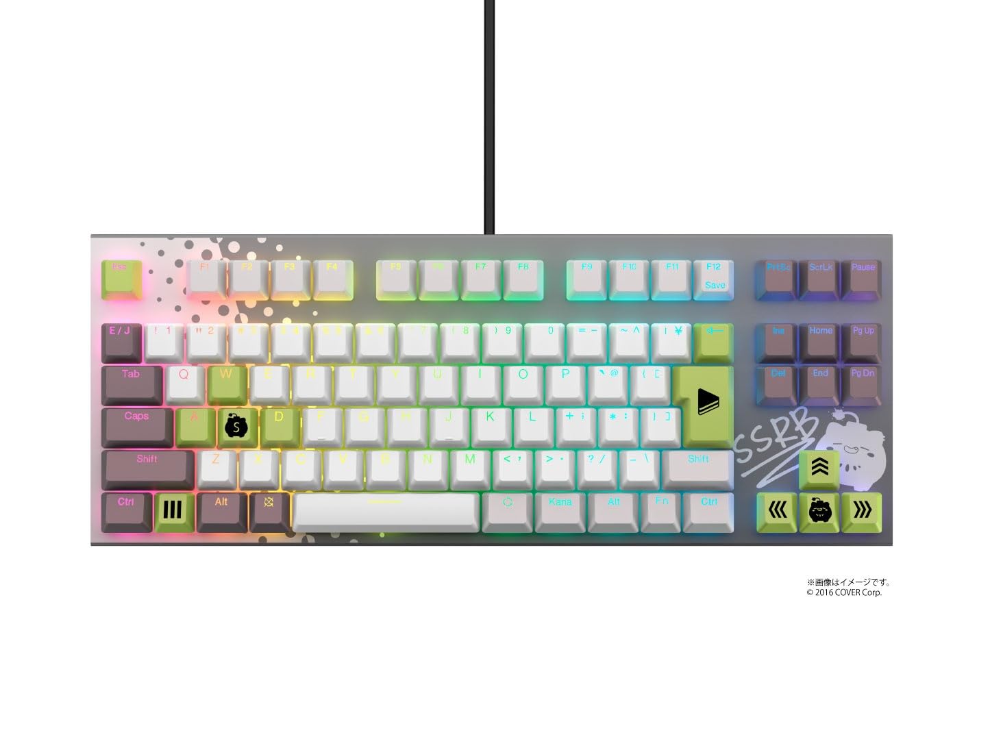 

Topre GX1 Keyboard Shishirobotan Model Japanese Layout REALFORCE Gaming Keyboard TKL 91 Keys X1UCS1 KB0911