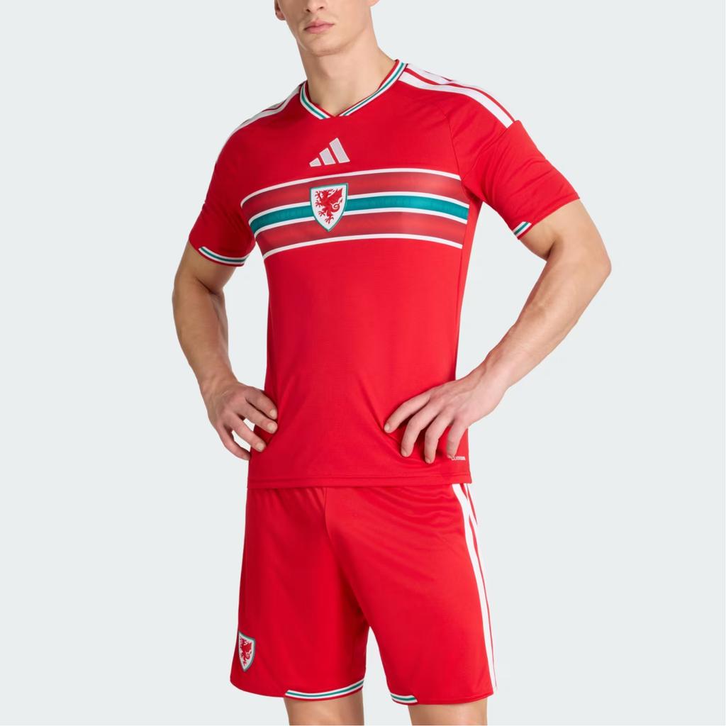 Adidas Wales 26 Home Jersey Better Scarlet Men Tops Red JL6925