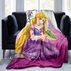 1pc. Disney Princess Rapunzel Blanket - Perfect for Home, Office, Outdoor Use, Gift Idea, Suitable for All Seasons Z0417260