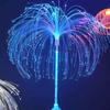 Color-Changing Fiber Optic Jellyfish Pendant Light for Restaurants, Bars, and Outdoor Decor