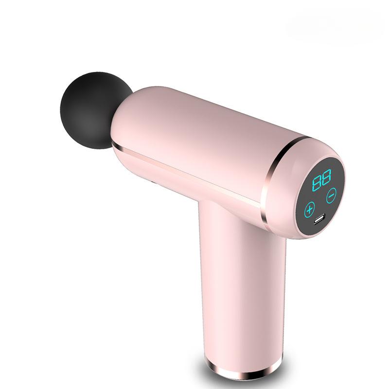 Professional Muscle Relaxation Massager Charging Massage Gun for Fitness Cervical Spine Relief Universal Equipment English manual