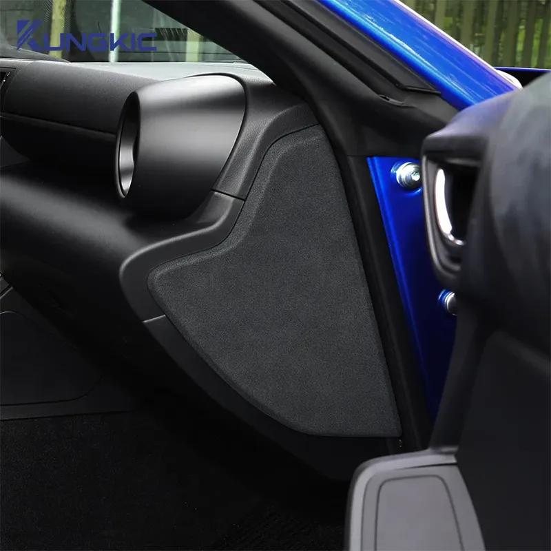 Top Suede LHD RHD Car Anti-Collision Side of The Door Interior Accessories For Subaru BRZ Toyota GR86    2024 2025