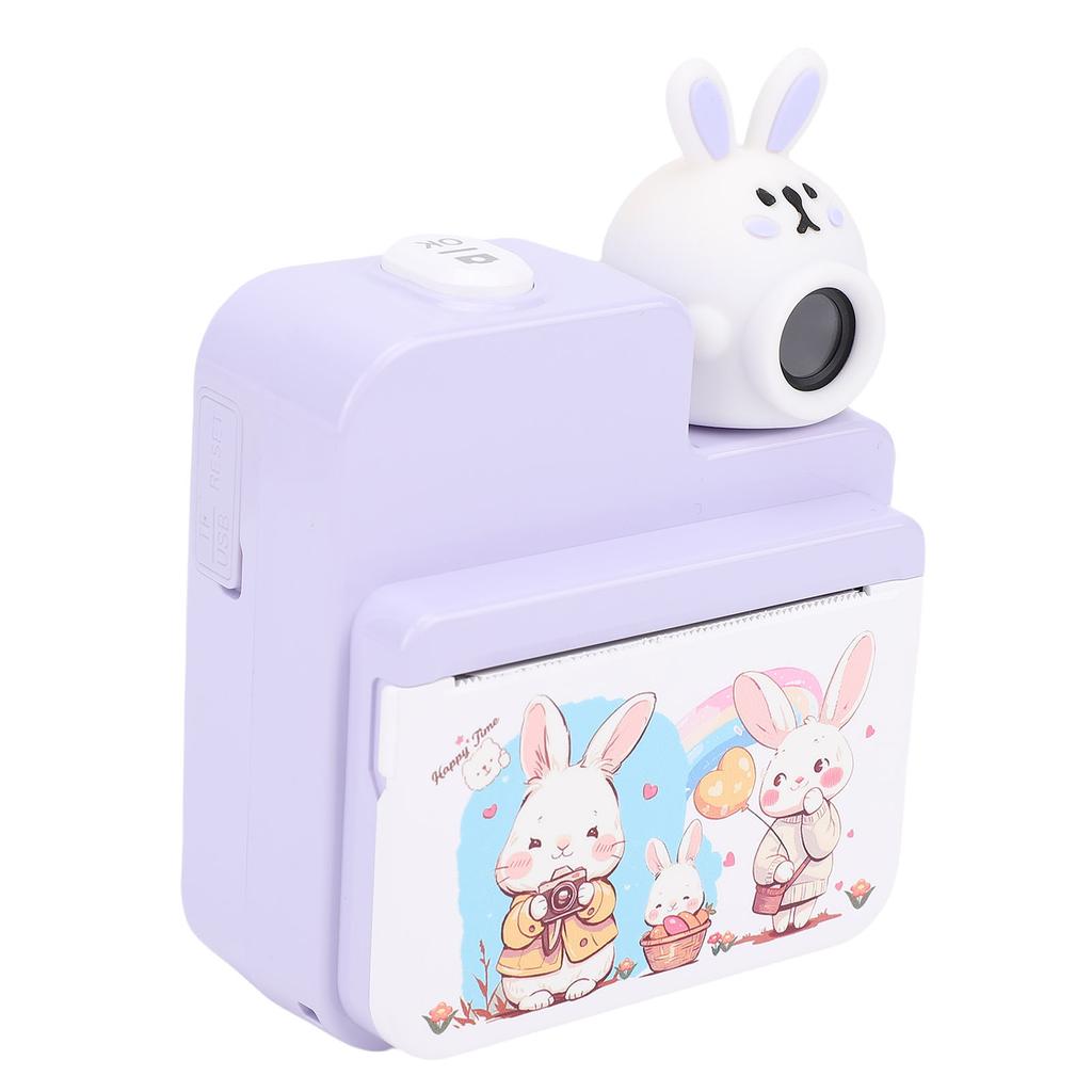 Print Camera 3 Inch Color Screen 32MP 1080P HD Print Digital Camera with 3 Rolls Print Paper for Present