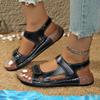 New Platform Sandals Women's Summer New Hollowed-out Wedge Sandals Women's Flat Sandals
