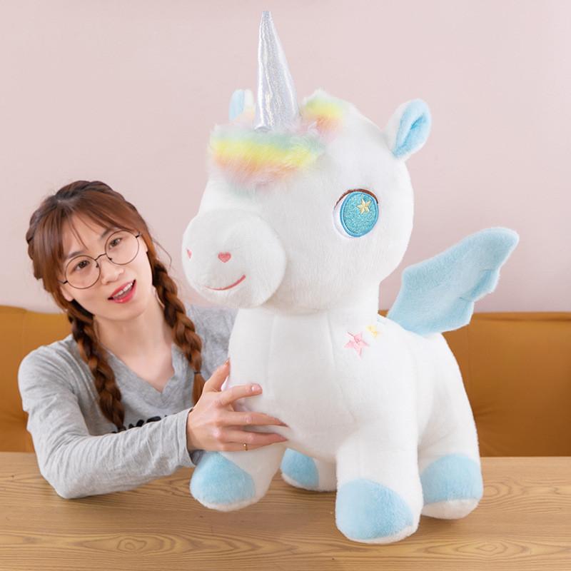 Unicorn Plush Toy With Soft Pp Cotton Filling For Kids Children Gift And Comfort