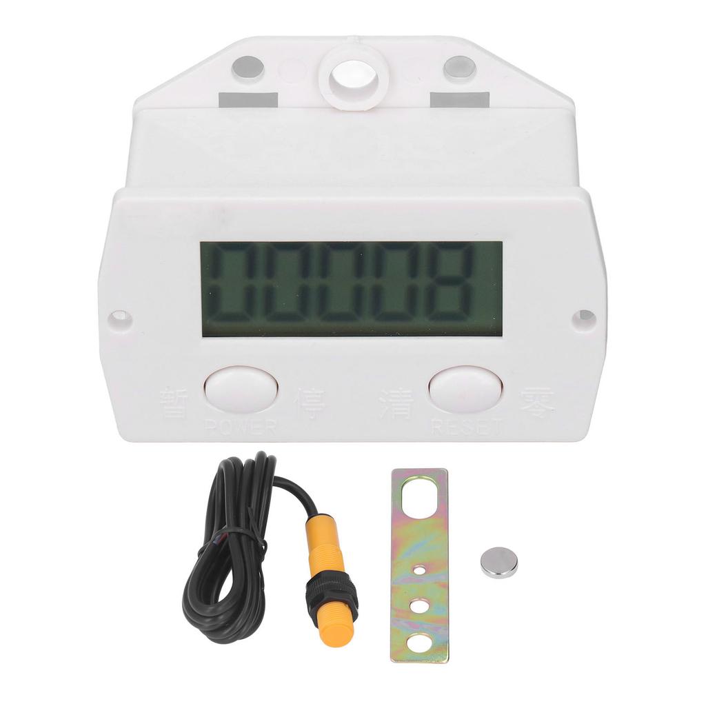 BERM Punch Electronic Counter 5 Digit Digital Display 099999 Plastic Sensor with Magnetic