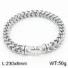Trendy Minimalist Dragon Bone Chain Titanium Steel Bracelet