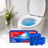 20 Pièces Comprimés Nettoyants Automatiques pour Cuvette de Toilette, Nettoyant pour Réservoir à Déposer pour Salle de Bain, Prévenir les Taches & Désodoriser, Désodorisant Facile à Utiliser pour Cuvette & Réservoir