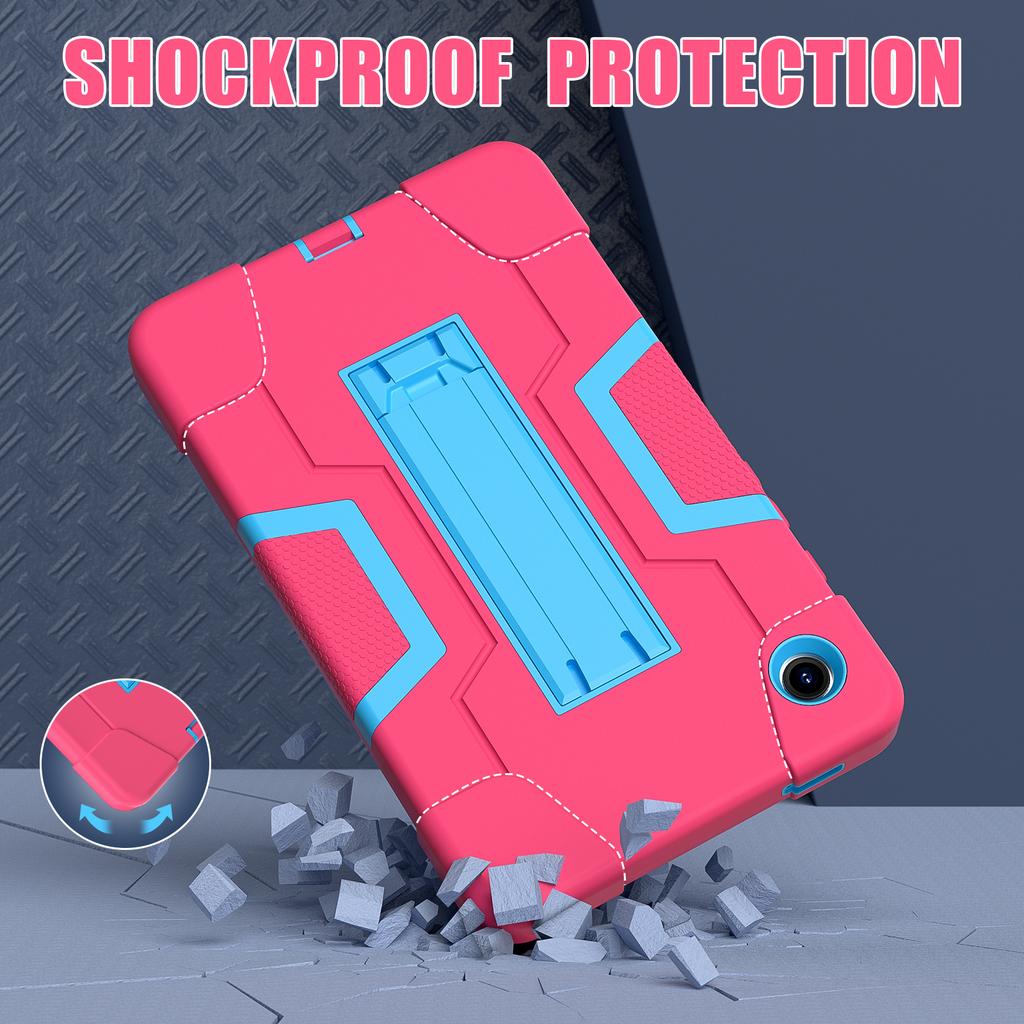 Armor Stand Case Universal for Samsung Galaxy Tab A11 2025 A9 2023 8.7 Inch SM-X133 X135 X110 X115 X117 3-in-1 Heavy Duty Cover