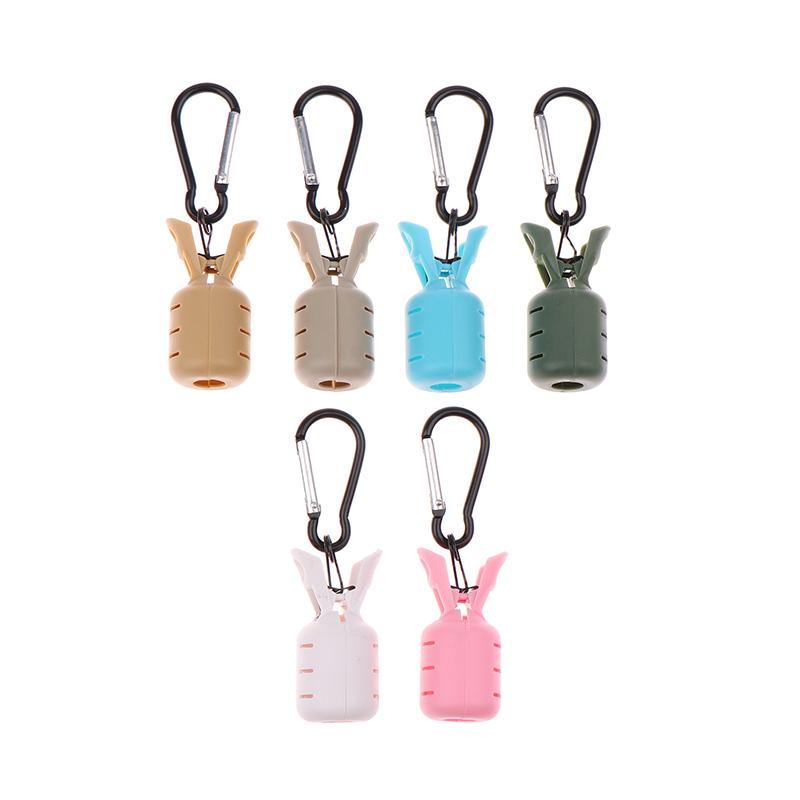 6Pcs New Squid Jig Bait Protector Kit Webfoot Octopus Egi Hook Cover Cuttlefish Umbrella Lure Cap With Carabiner Sea Accessories