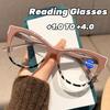 New Cat Eye Anti Blue Light Reading Glasses Fashionable PC Butterfly Frame Presbyopia Glasses for Women