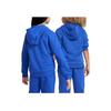 Nike Kids Letter Logo Print Hooded Long Sleeve Sweatshirt Kids Sweatshirt Royal-Blue FD3029-480