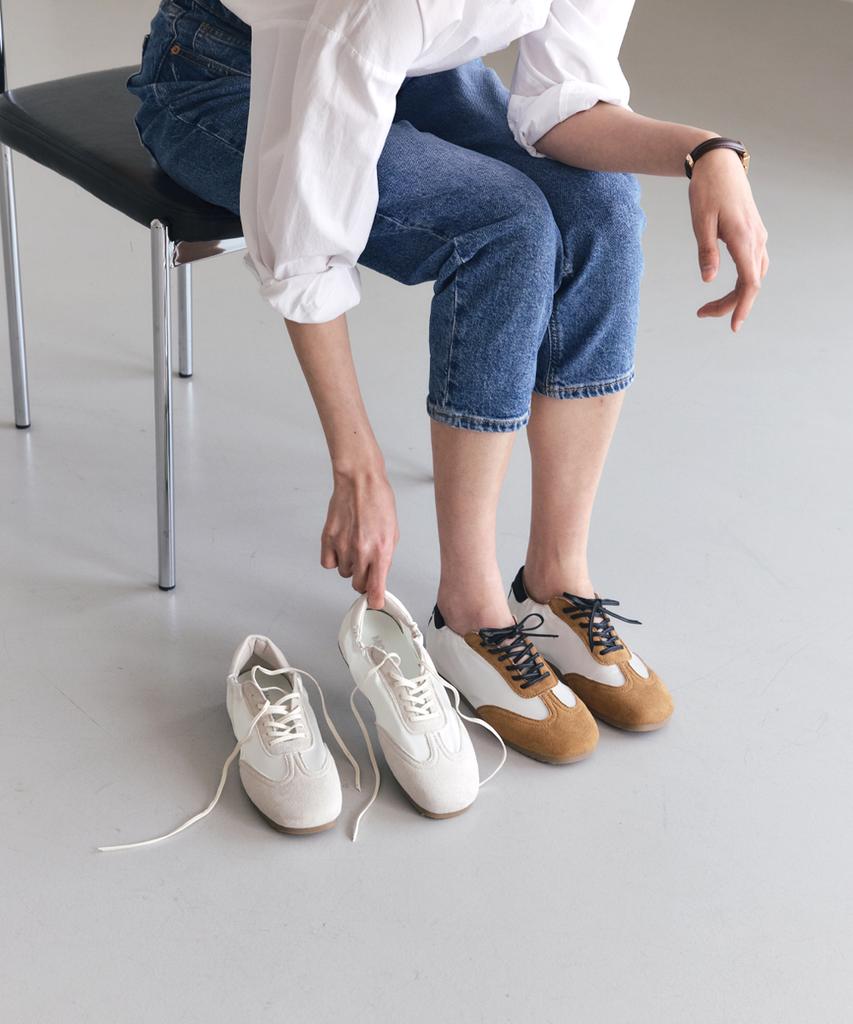 Mogaus Soft Satin Ballet Flat Sneakers 2 Colors